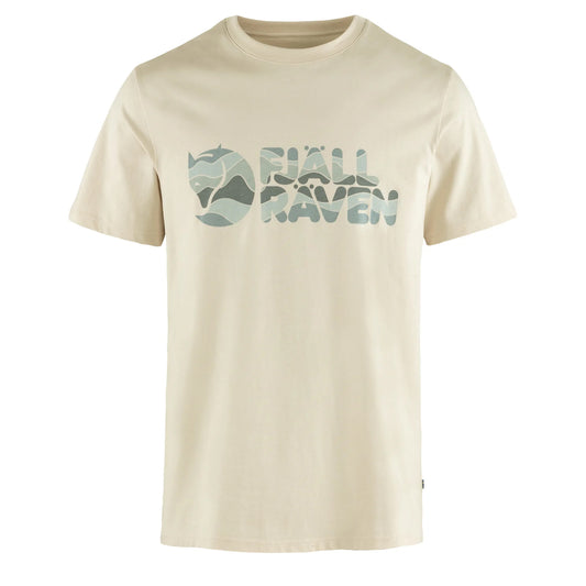 Fjallraven Multicolor Logo T-shirt Chalk White