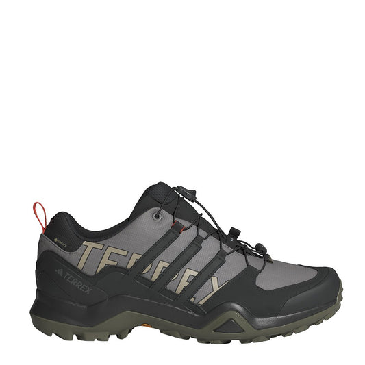 Adidas Terrex Swift R2 Gore-Tex Hiking Shoes Charcoal Grey / Core Black / Olive Stratus - The Sporting Lodge