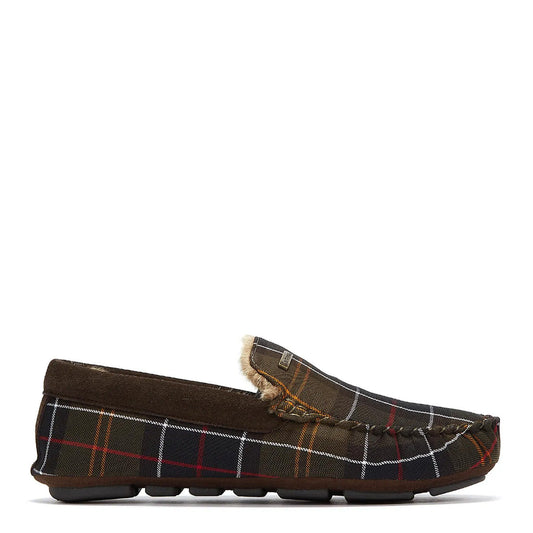 Barbour Monty Slippers Recycled Classic Tartan - The Sporting Lodge