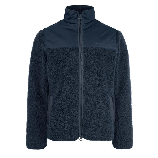 Barbour Hobson Fleece Jacket Navy - The Sporting Lodge