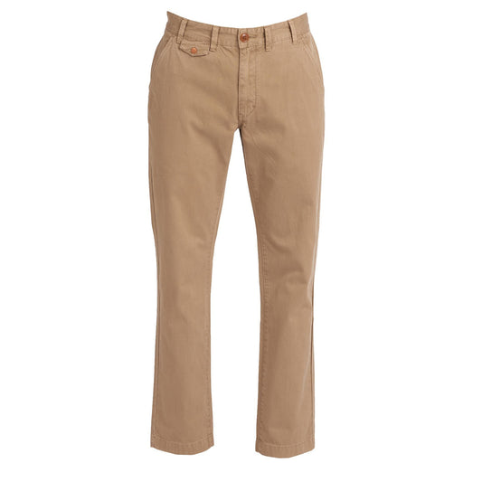 Barbour Neuston Twill Trousers Stone - The Sporting Lodge