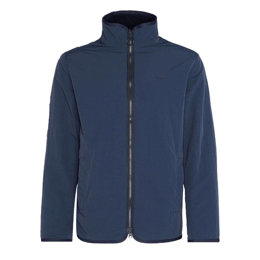 Barbour Reversible Fleece Jacket Navy - The Sporting Lodge