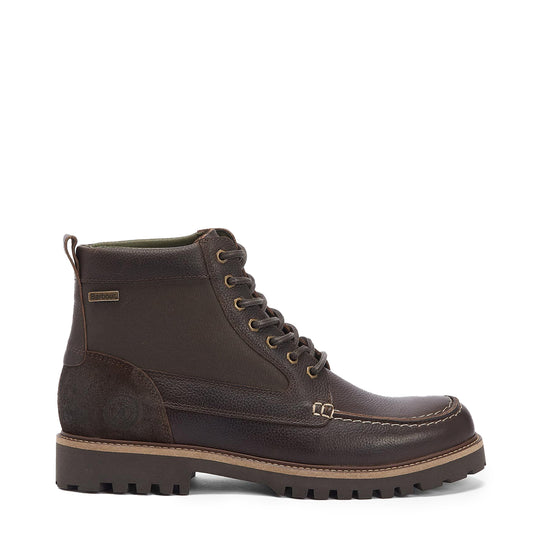 Barbour Sheene Moc Toe Boot Brown - The Sporting Lodge