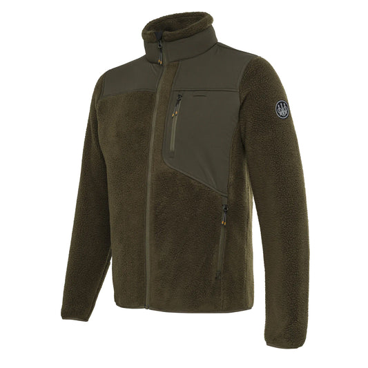 Beretta Halifax Sherpa Fleece Jacket Green Moss - The Sporting Lodge