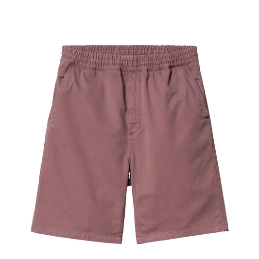 Carhartt WIP Flint Short Dusky Pink Garment Dyed - The Sporting Lodge