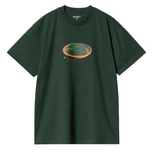 Carhartt WIP S/S Spiral T-Shirt Conifer - The Sporting Lodge