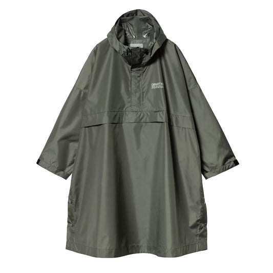 Carhartt WIP Tour Packable Rain Poncho Smoke Green / Reflective - The Sporting Lodge
