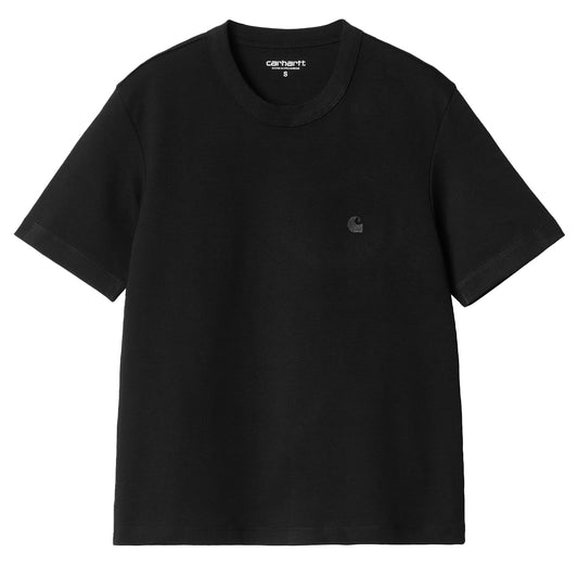 Carhartt WIP Womens S/S Luca T-Shirt Black - The Sporting Lodge