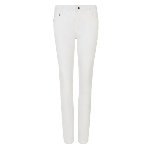 Dubarry Womens Greenway Trousers White - The Sporting Lodge