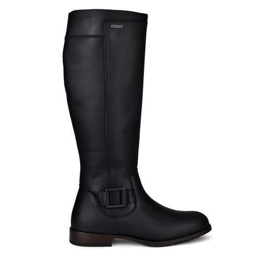 Dubarry Womens Limerick Gore-Tex Leather Boots Black - The Sporting Lodge