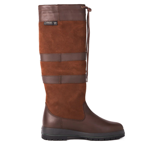 Dubarry Womens Galway Gortex Slimfit Leather Boot Walnut - The Sporting Lodge