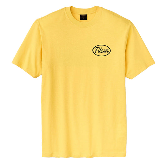 Filson S/S Frontier Graphic T-Shirt Aspen Gold / Sun - The Sporting Lodge