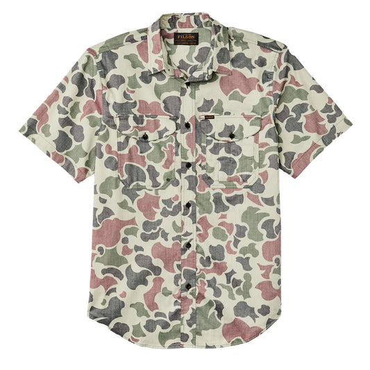 Filson Twin Lakes Short Sleeve Shirt Shrub Camo - The Sporting Lodge