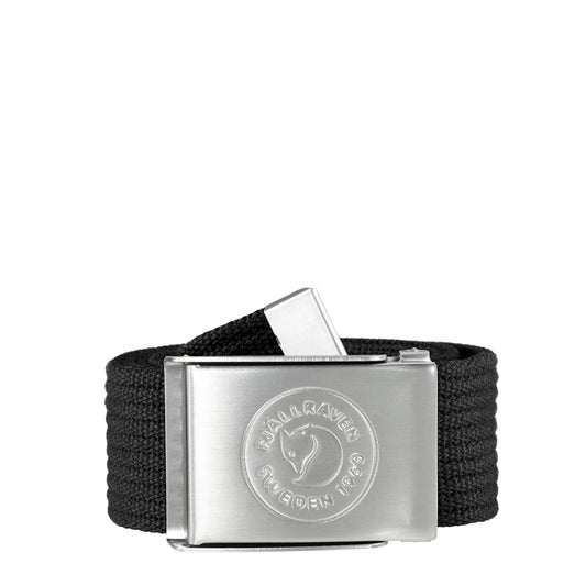 Fjallraven 1960 Logo Belt Black - The Sporting Lodge