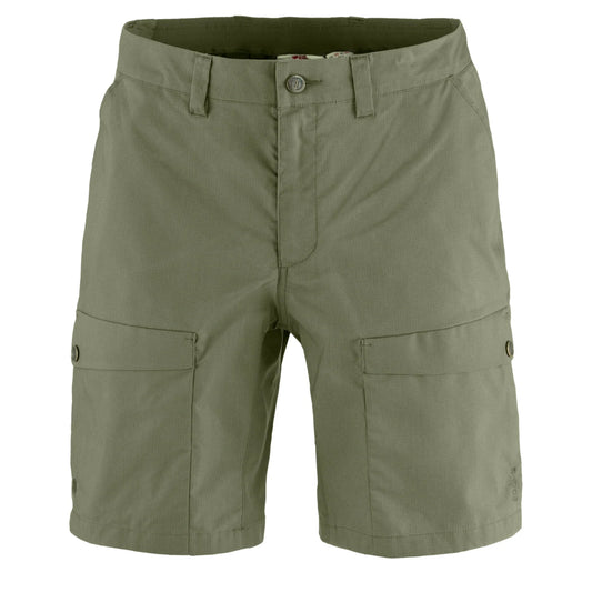 Fjallraven Abisko Hybrid Trail Shorts Laurel Green