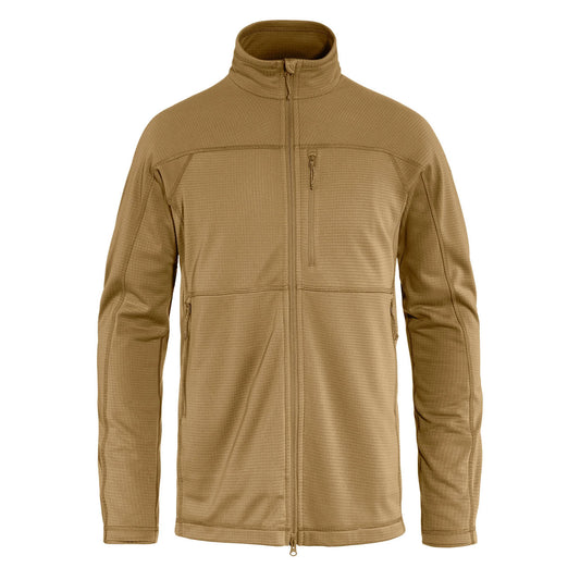 Fjallraven Abisko Lite Fleece Jacket Buckwheat Brown - The Sporting Lodge