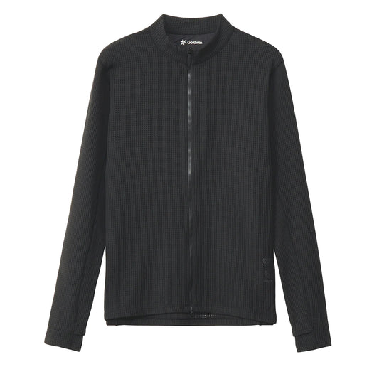 Goldwin Dry Mesh Knit Jacket Black - The Sporting Lodge
