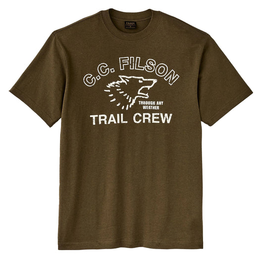 Filson S/S Frontier Graphic T-Shirt Military Olive / Trail - The Sporting Lodge