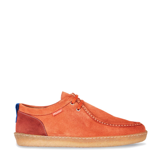 Paul Smith Suede Buster Shoes Orange - The Sporting Lodge
