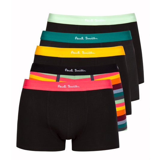 Paul Smith Trunk 5 Pack Stripe Mix Multicolour - The Sporting Lodge