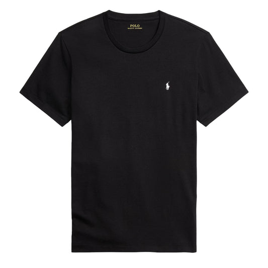 Polo Ralph Lauren Cotton Jersey Sleep Shirt Black - The Sporting Lodge