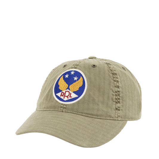 RRL by Ralph Lauren GD Ball Cap Brewster Green - The Sporting Lodge